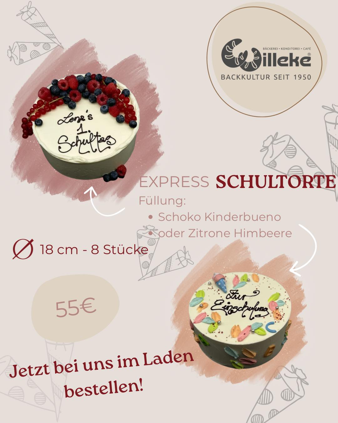 Schultorten von Willeke Schultorten von Willeke